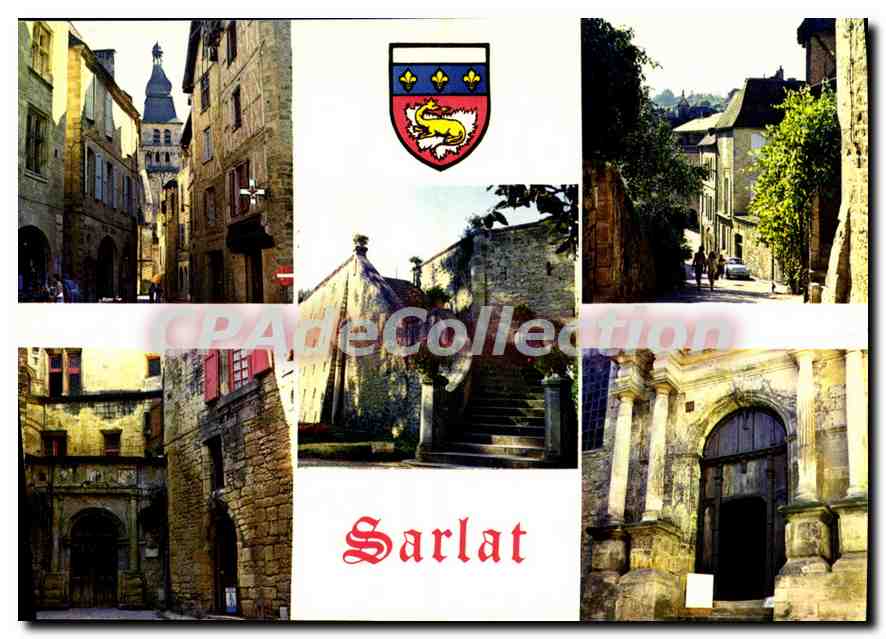 Sarlat — Collage de monuments — Éditions LA GIGOGNE - L'ÉDITION HACHETTE