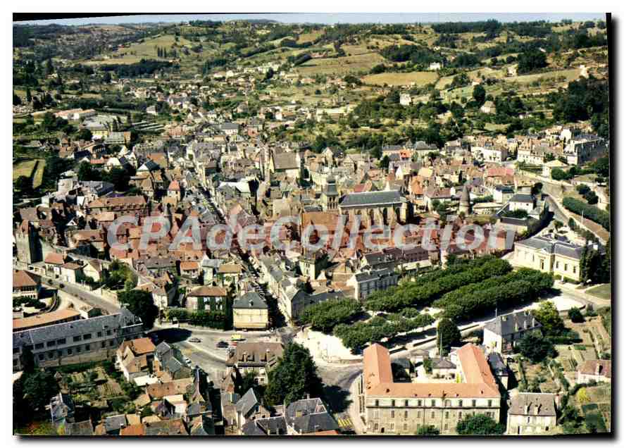 Sarlat (Dordogne) — Allgemeine Luftaufnahme — Editions Théodiac