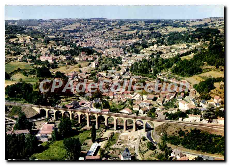 Sarlat (Dordogne) — Vue générale aérienne — Editions Médiumes & Théophile, Limoges
