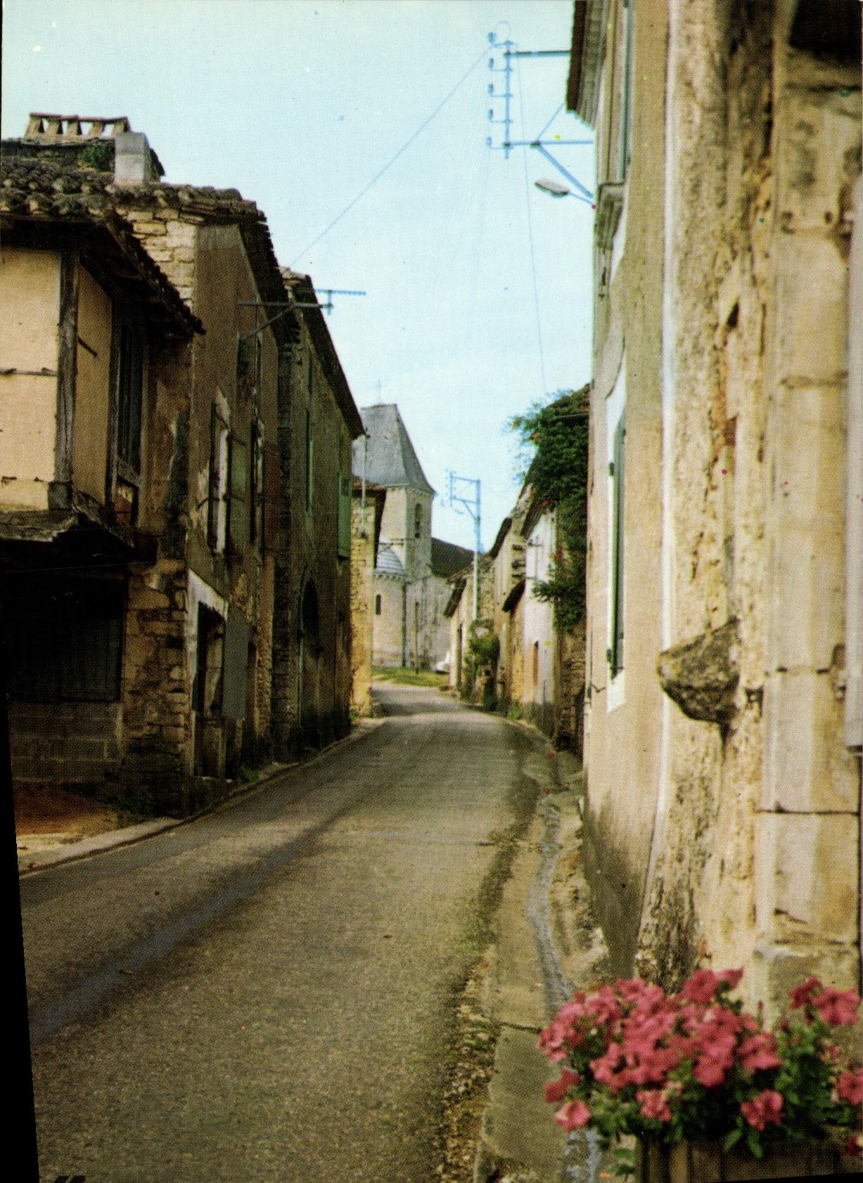 CPSM VILLEFRANCHE DU PERIGORD SAINT GERNIN-de-l'Hum