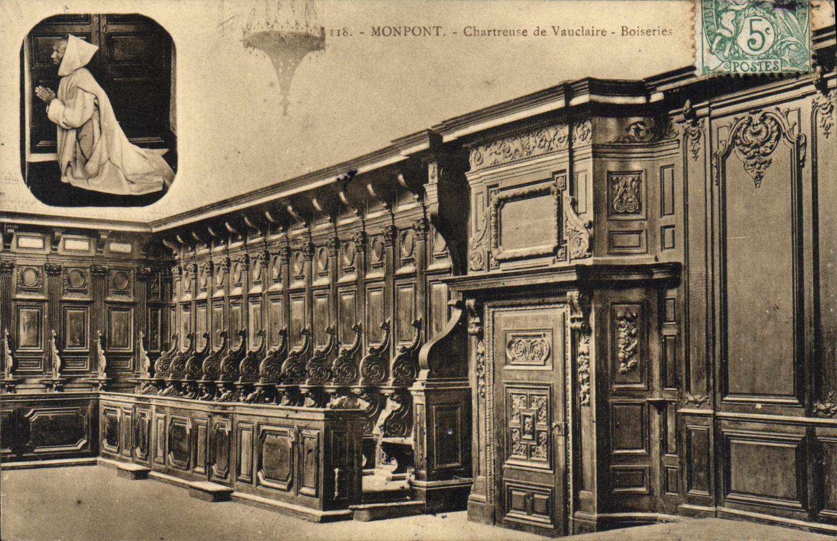 CPA MONPONT Chartreuse de Vauclaire