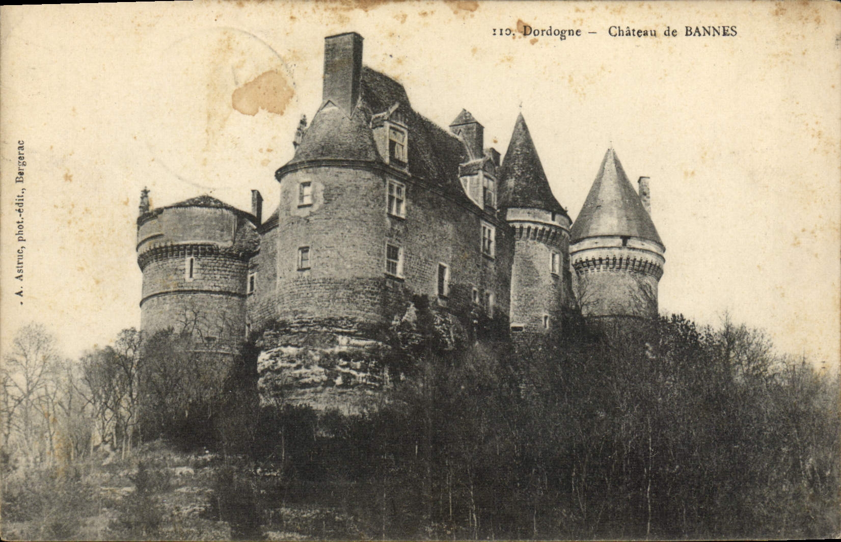 CPA château de BANNES