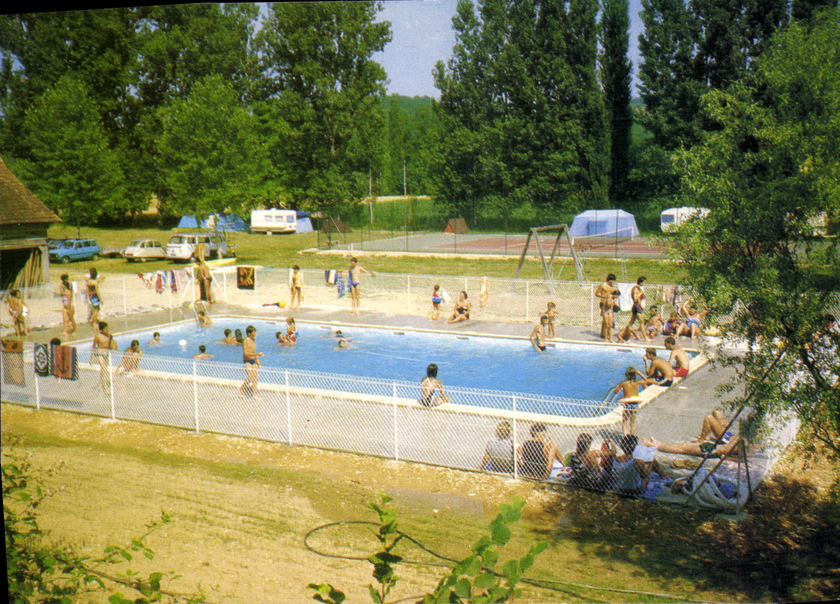 CPSM DAGLAN camping moulin de PAULHIAC ARMAGNAC