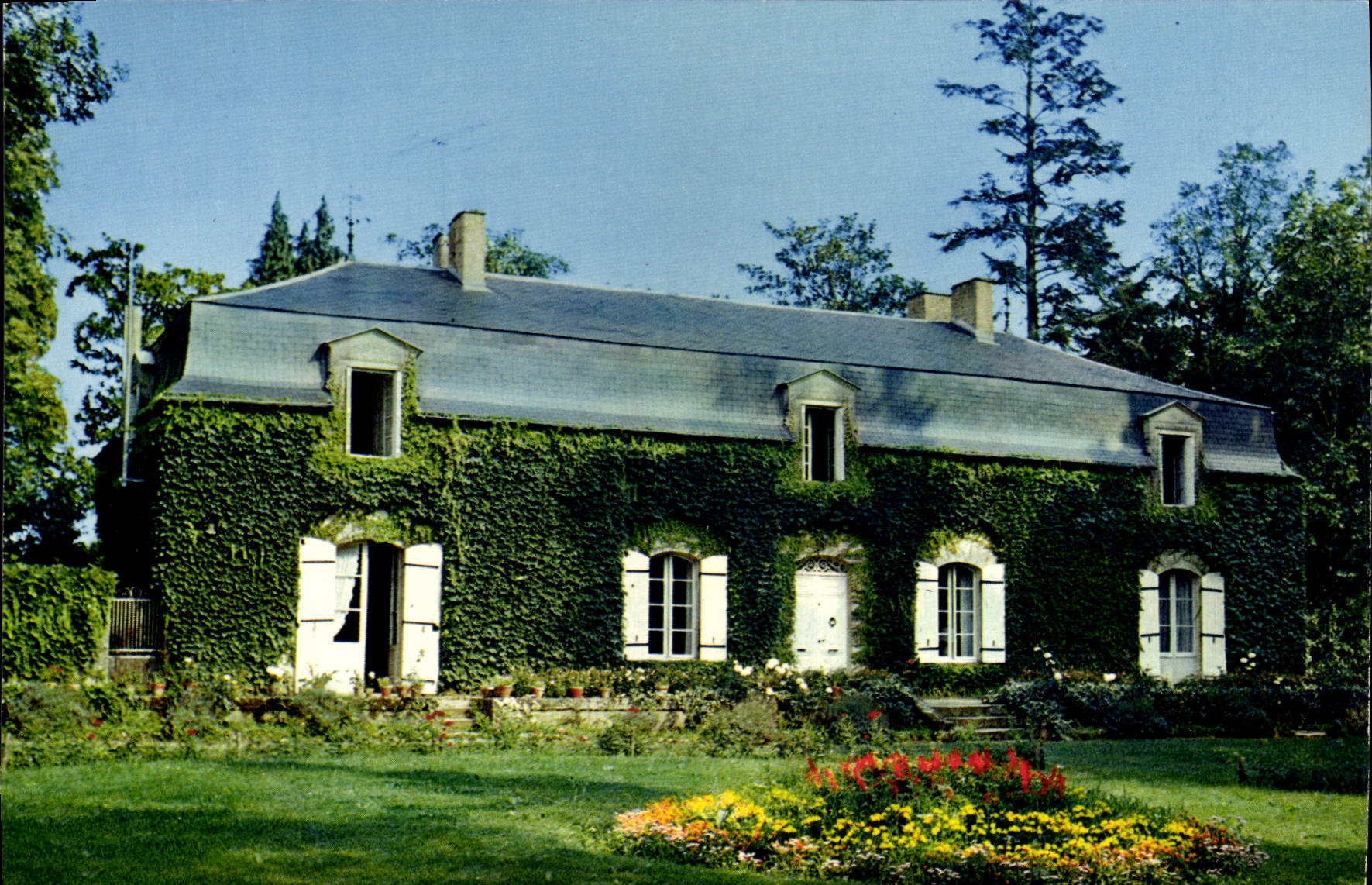 CPSM SAINT-ALVERE maison de vacances Les Ormeaux Légion d'Honneur