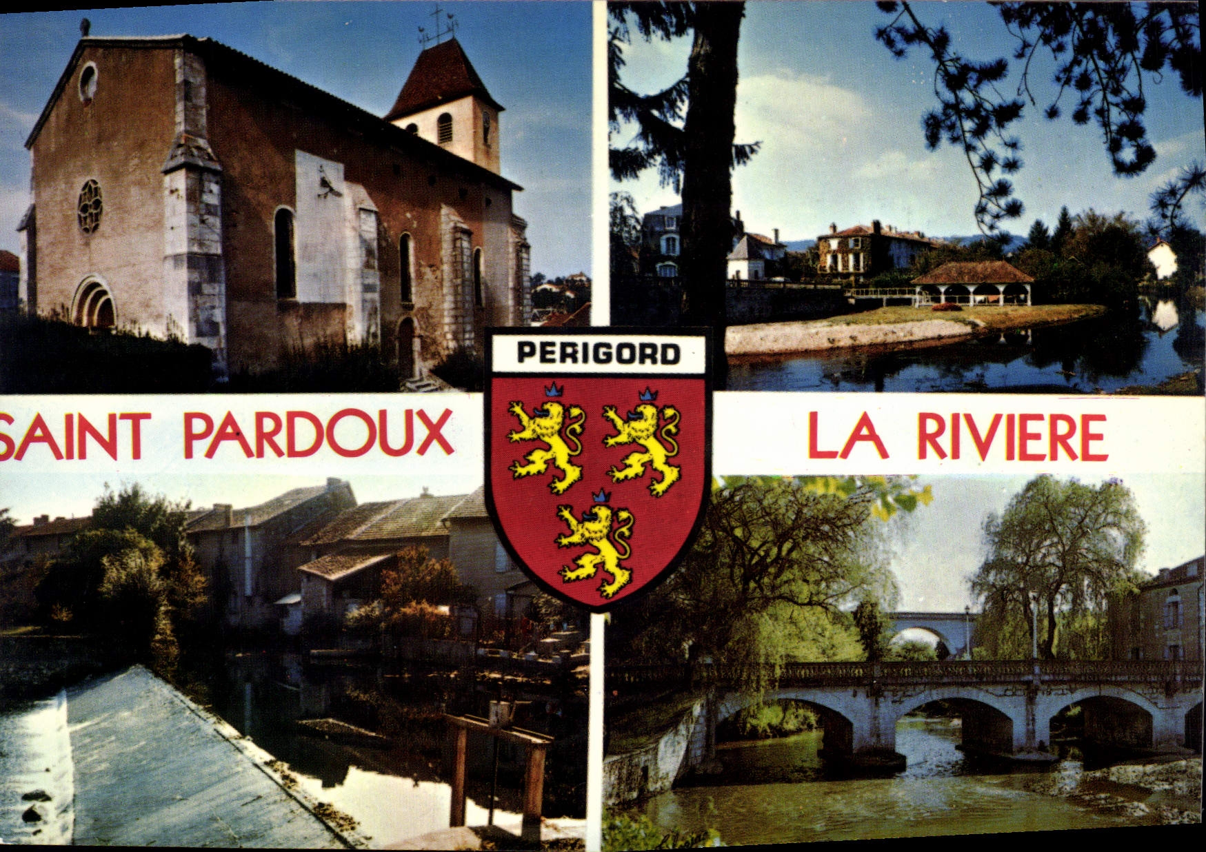 CPSM SAINT-PARDOUX-LA-RIVIERE