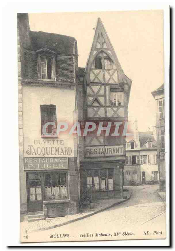 Moulin — Vieilles Maisons, XVᵉ Siècle — ND. Phot.