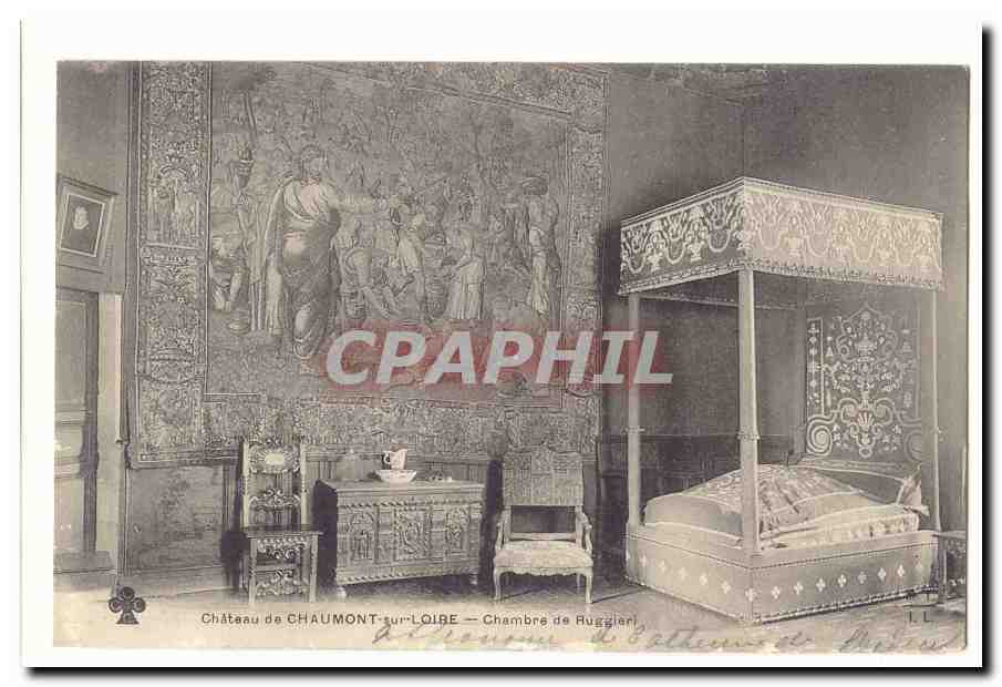 Chateau de Chaumont sur Loire CPA Chambre de Ruggieri
