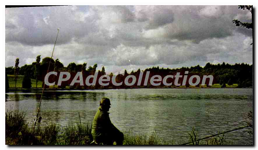 CPSM Miallet Pecheur En Detente Au Lac