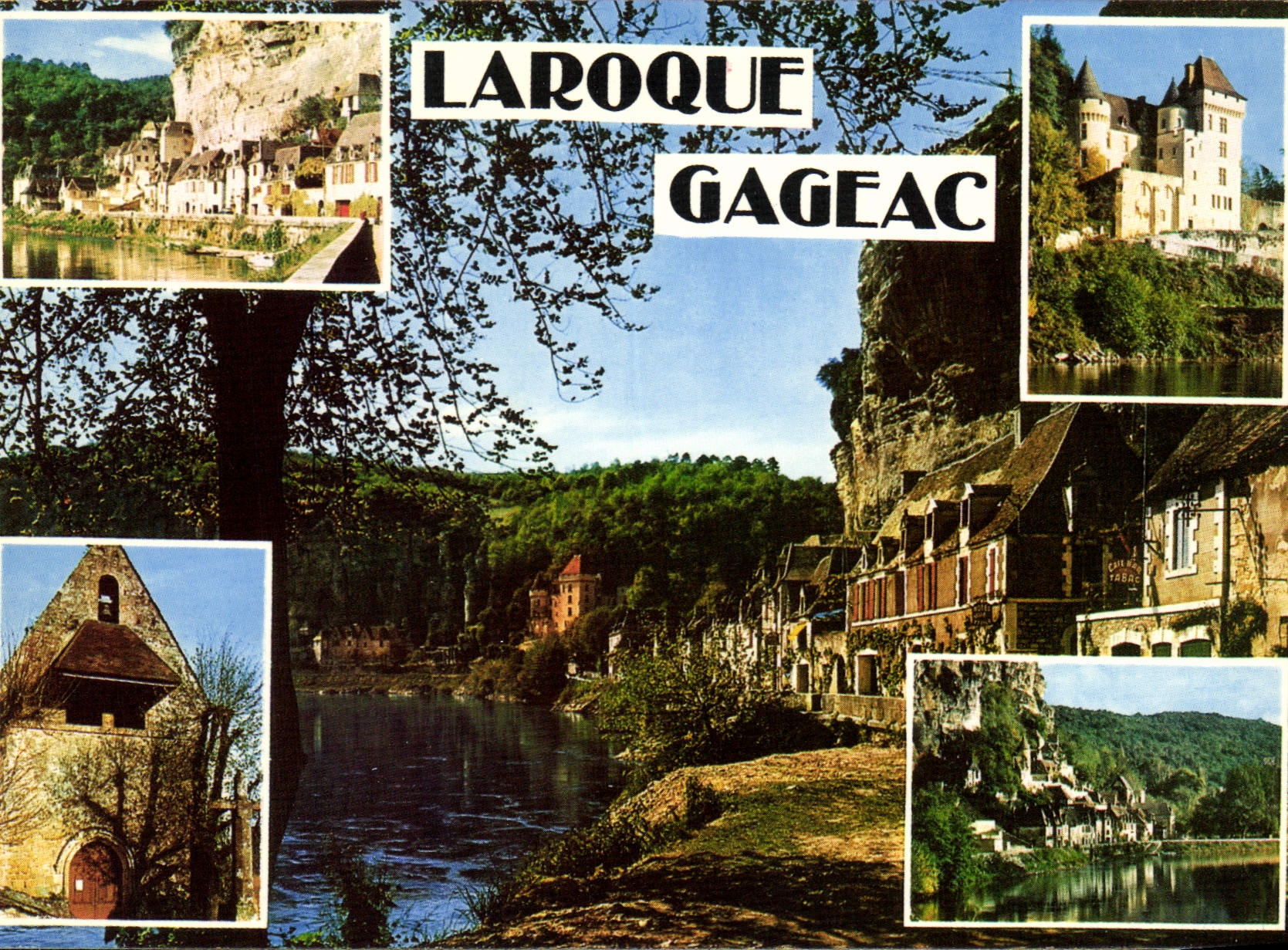CPSM Le Perigord Vallee De La Dordogne LAROQUE GAGEAC
