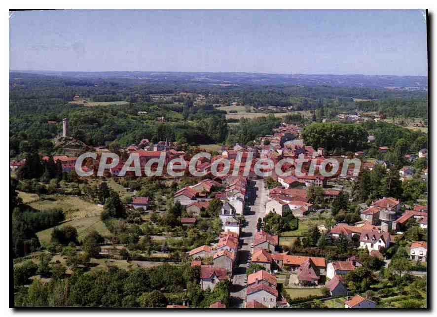 CPSM Piegut Vue Generale Avec Sa Tour