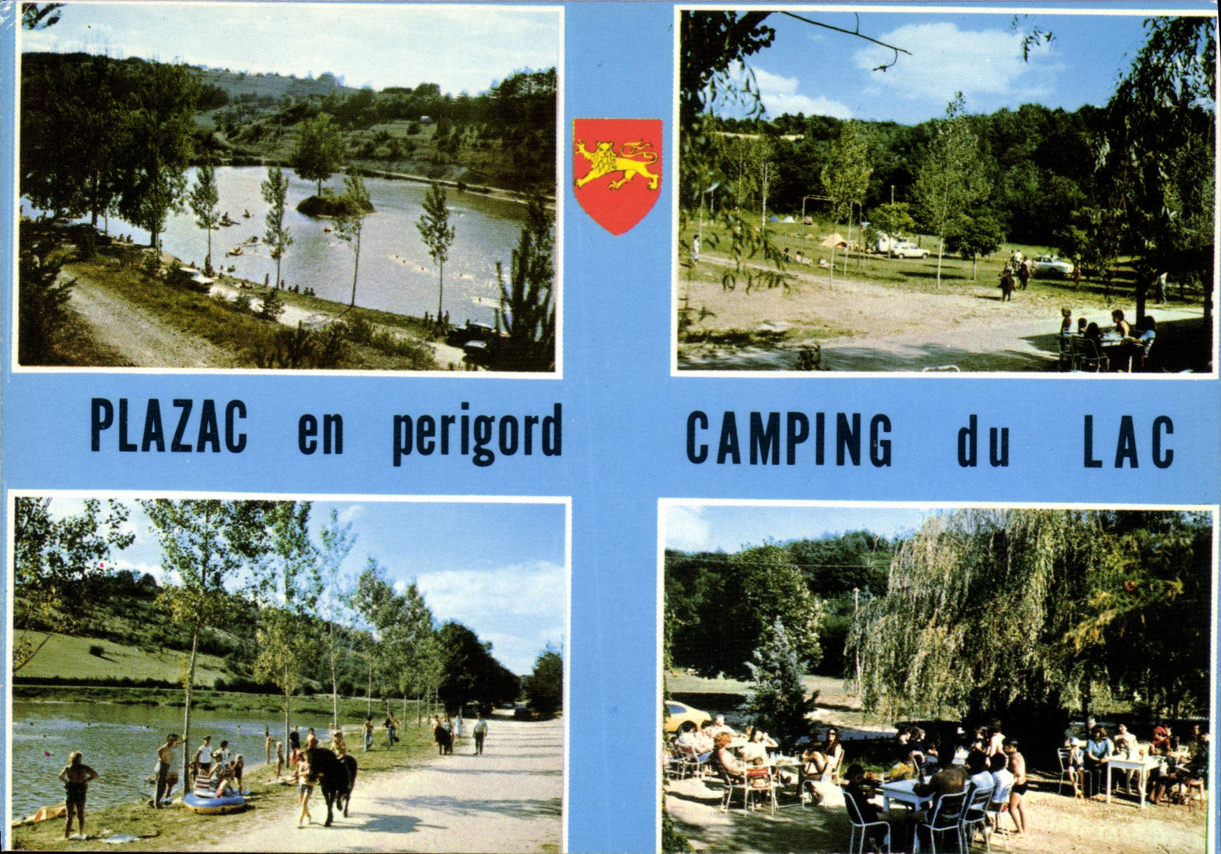 Plazac in Périgord — Camping du Lac — Verlag nicht sichtbar