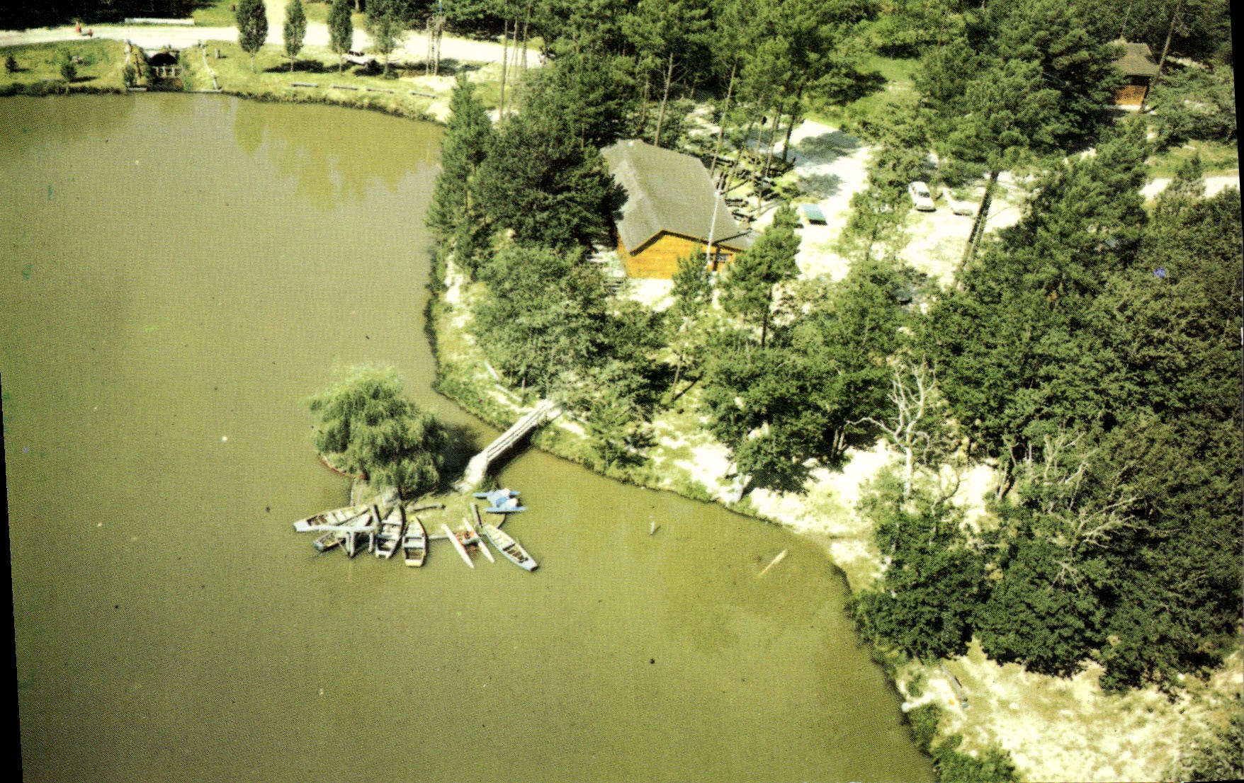 CPSM Centre De Loisirs Etang De Redelou SAINT PIERRE d'EYRAUD