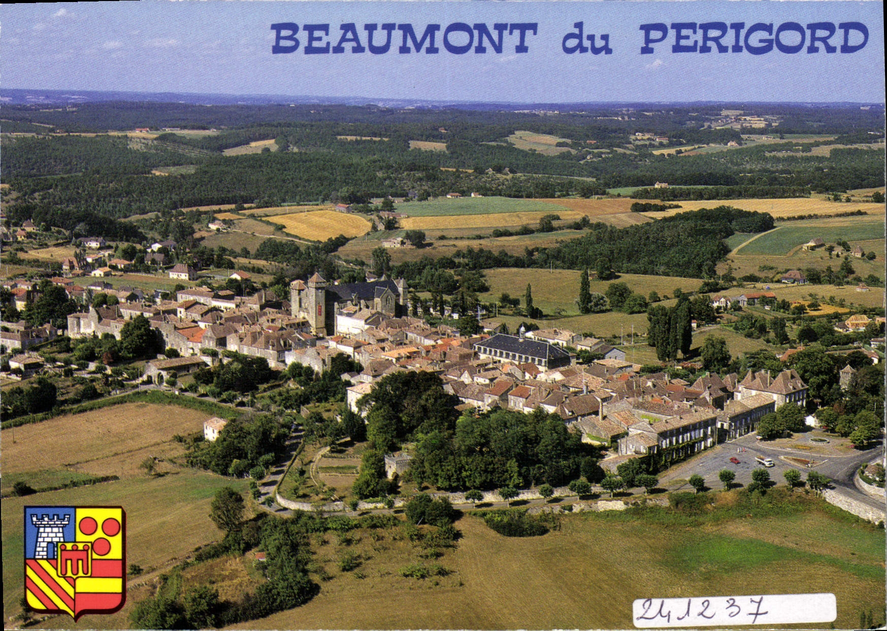 Beaumont du Périgord — Luftbild — IMAGES DE FRANCE, Périgord Noir