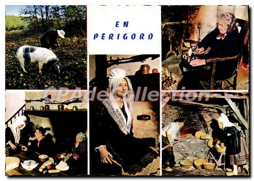 Im Périgord — Szenen aus dem lokalen Leben — Éditions Mélières & Théo Jac, Limoges