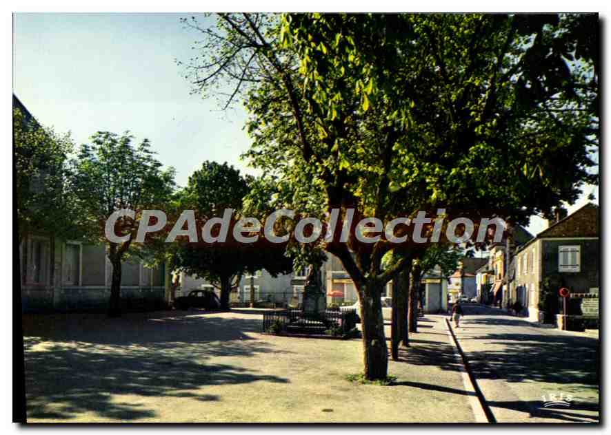CPSM Thenon Les Allees Et La Rue Principale