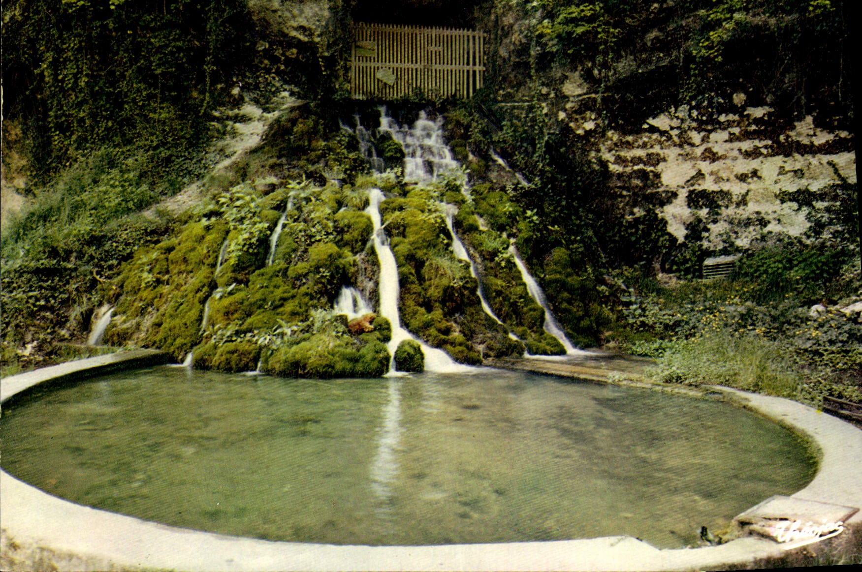 CPSM Sourzac Les Fontaines Petrifiantes