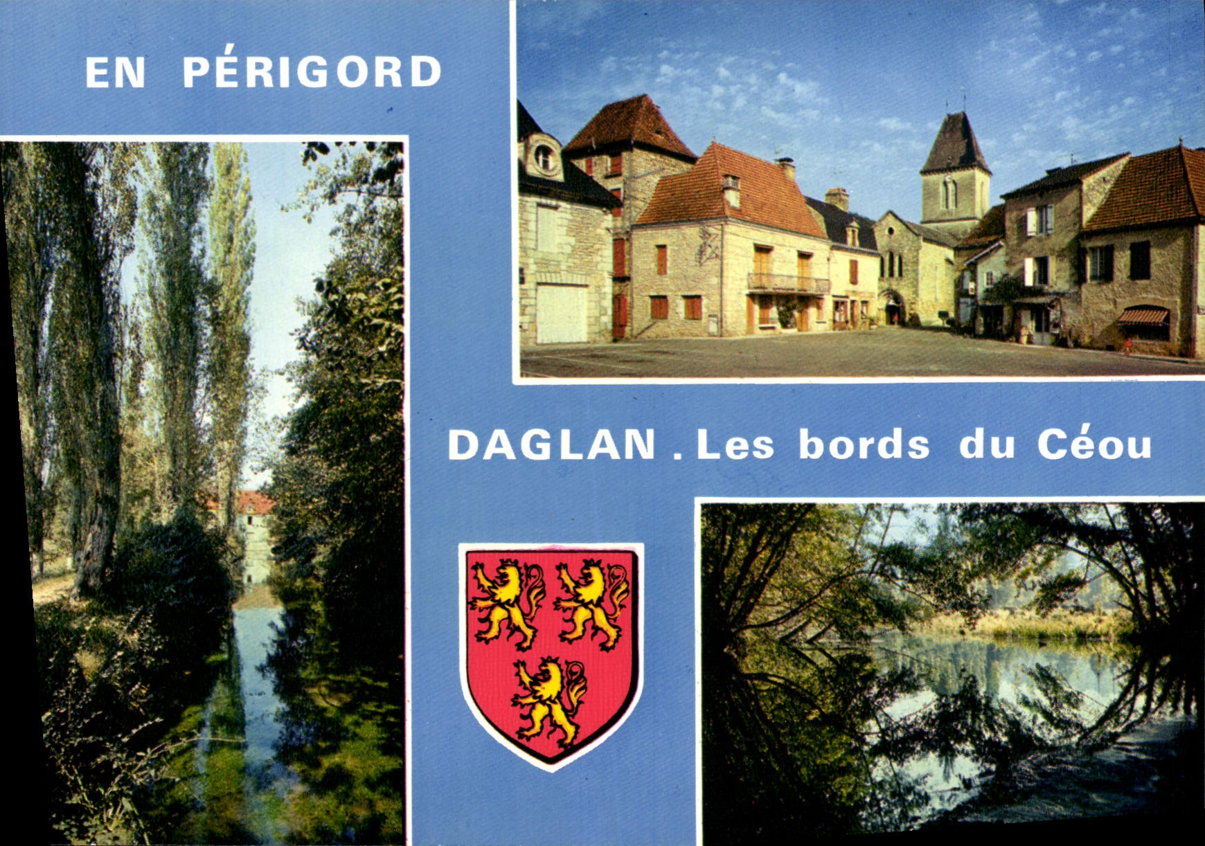 Daglan — Die Ufer des Céou — IRIS MEXICHROME