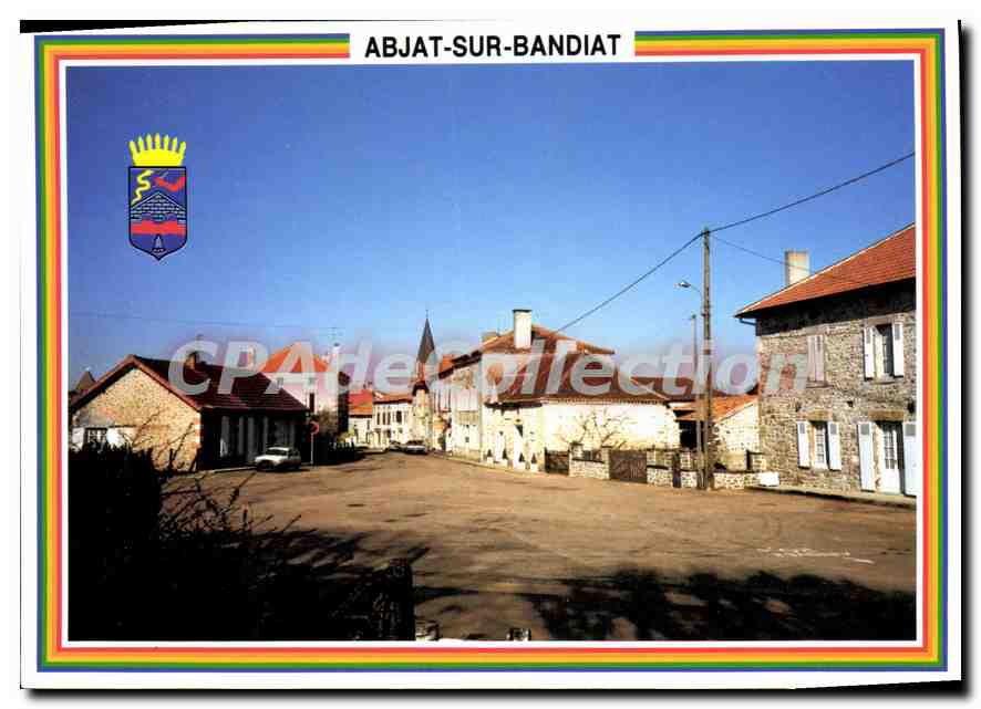 Abjat-sur-Bandiat — Ansicht der Hauptstraße — Images de France, Toulouse