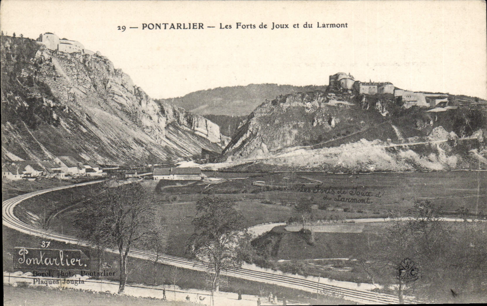 CPA Pontarlier Les Forts De Joux Et Du Larmont