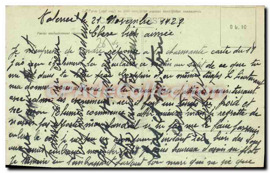 Valence - Place Madier-de-Montjau et vue des Faventines - E. R. — Reverso