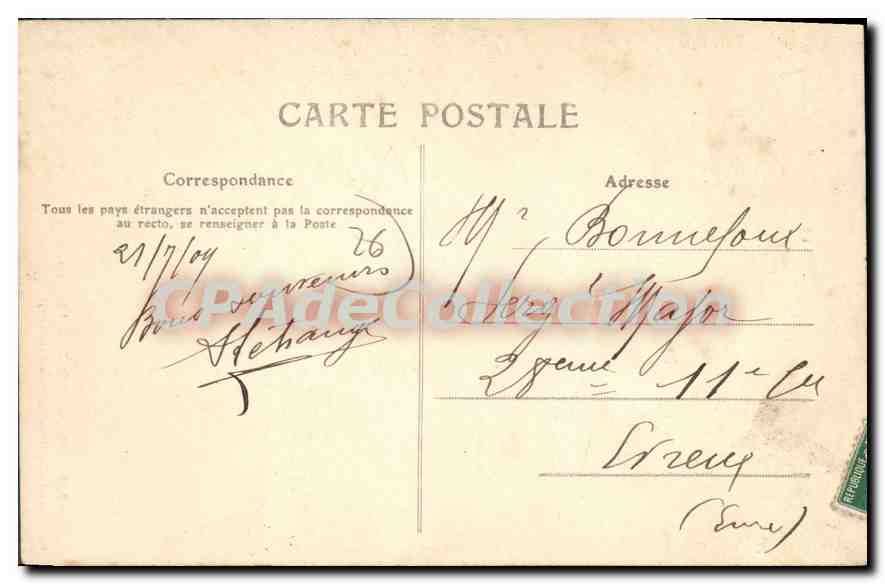 Les Grands Goulets - La Roche Fendue — Le Vercors pittoresque — C. Artige fils, éditeur, Aubenas (Ardeche) n°3018 — Reverso