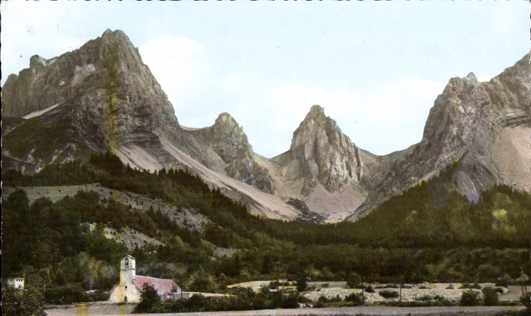 Lus-la-Croix-Haute — Ansicht der Aiguilles — Verlag: Chapermeur, Marc CN (71, S.&L.)