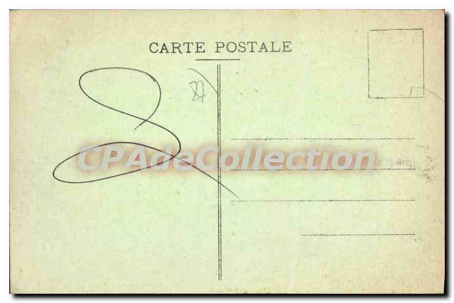 CPA château de Gournay Facade Sud Ouest environs de Laigle — Rückseite