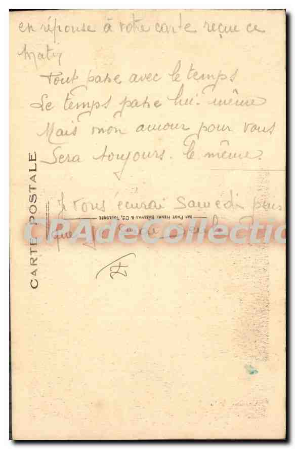 CPA Broglie Maison FILET Et Ses Terrasses — Rückseite