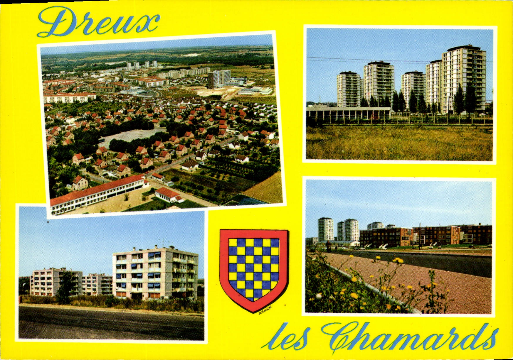 Dreux — les Chamards — Éditions LA CIGOGNE - Anverso