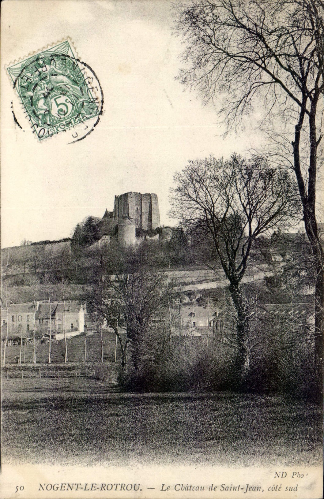 Nogent-le-Rotrou — El Castillo de San Juan, lado sur — ND Photo