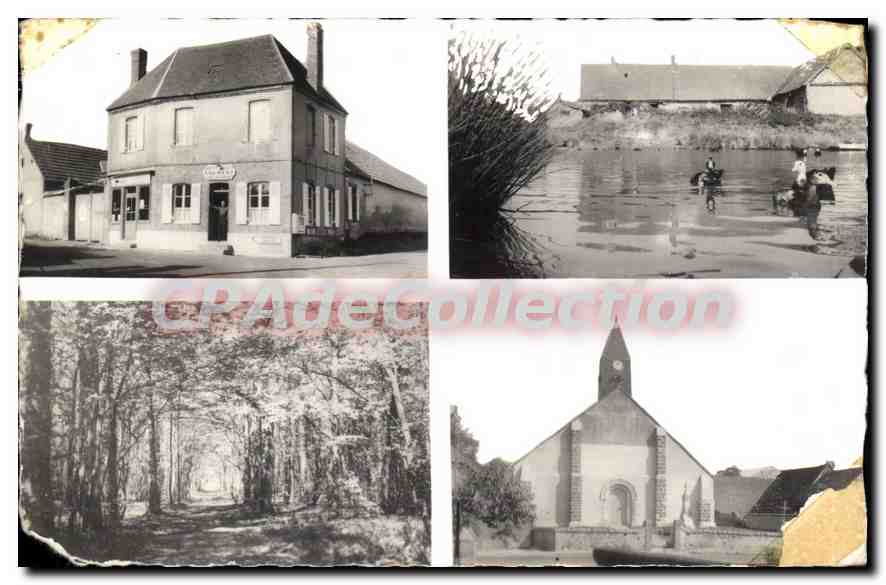 CPA Bercheres La Maingot Rendez Vous Des Chasseurs