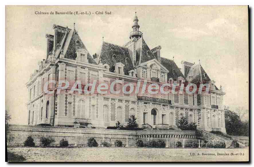 CPA Chateau De Baronville Cote Sud