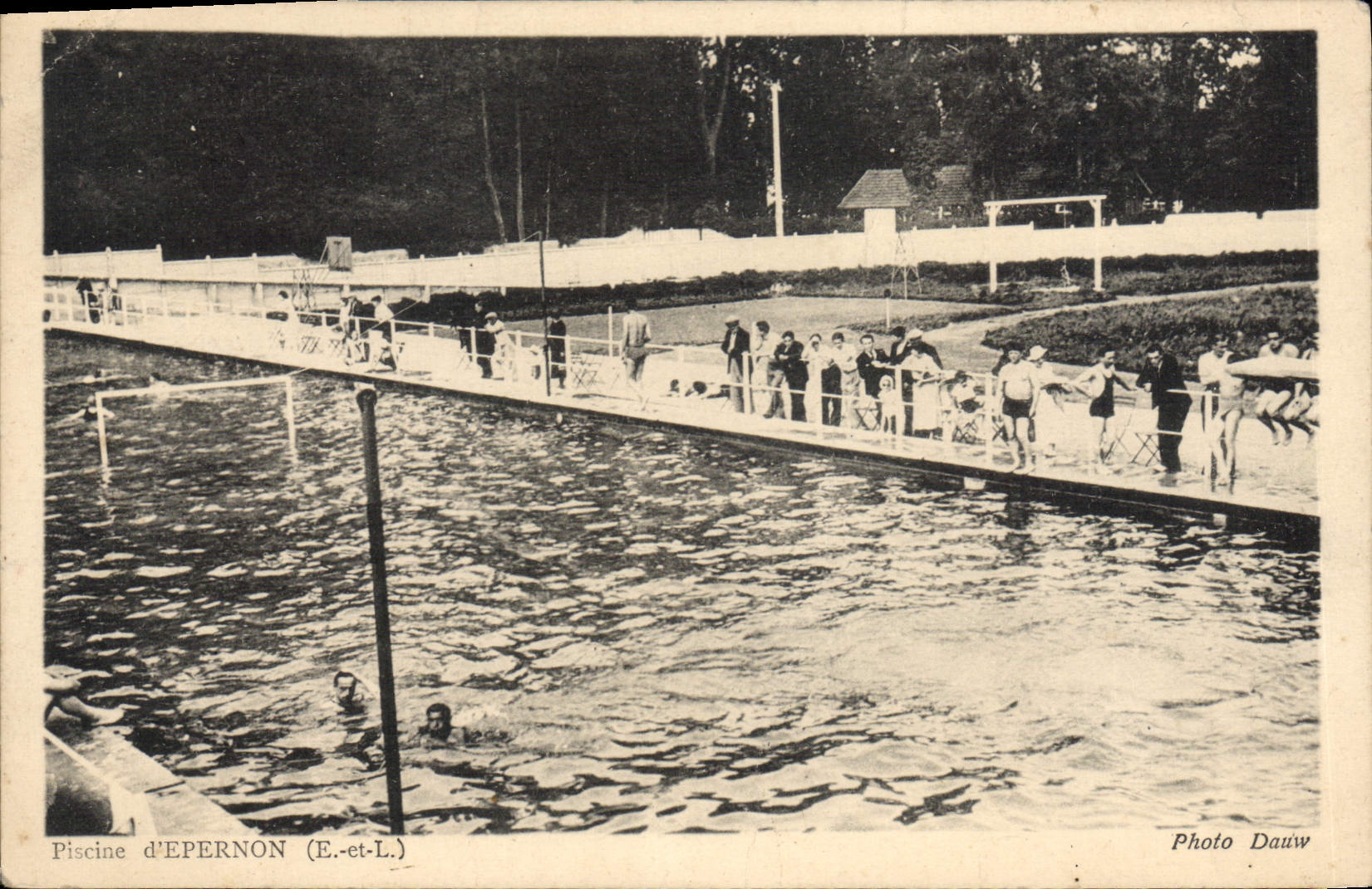 CPA Piscine D'Epernon