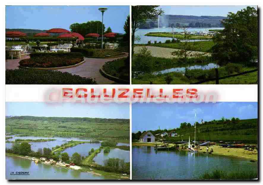 Ecluzelles — La Cigogne — Éditions La Cigogne, Boulevard des Roulottes, 28 Ecluzelles - Recto