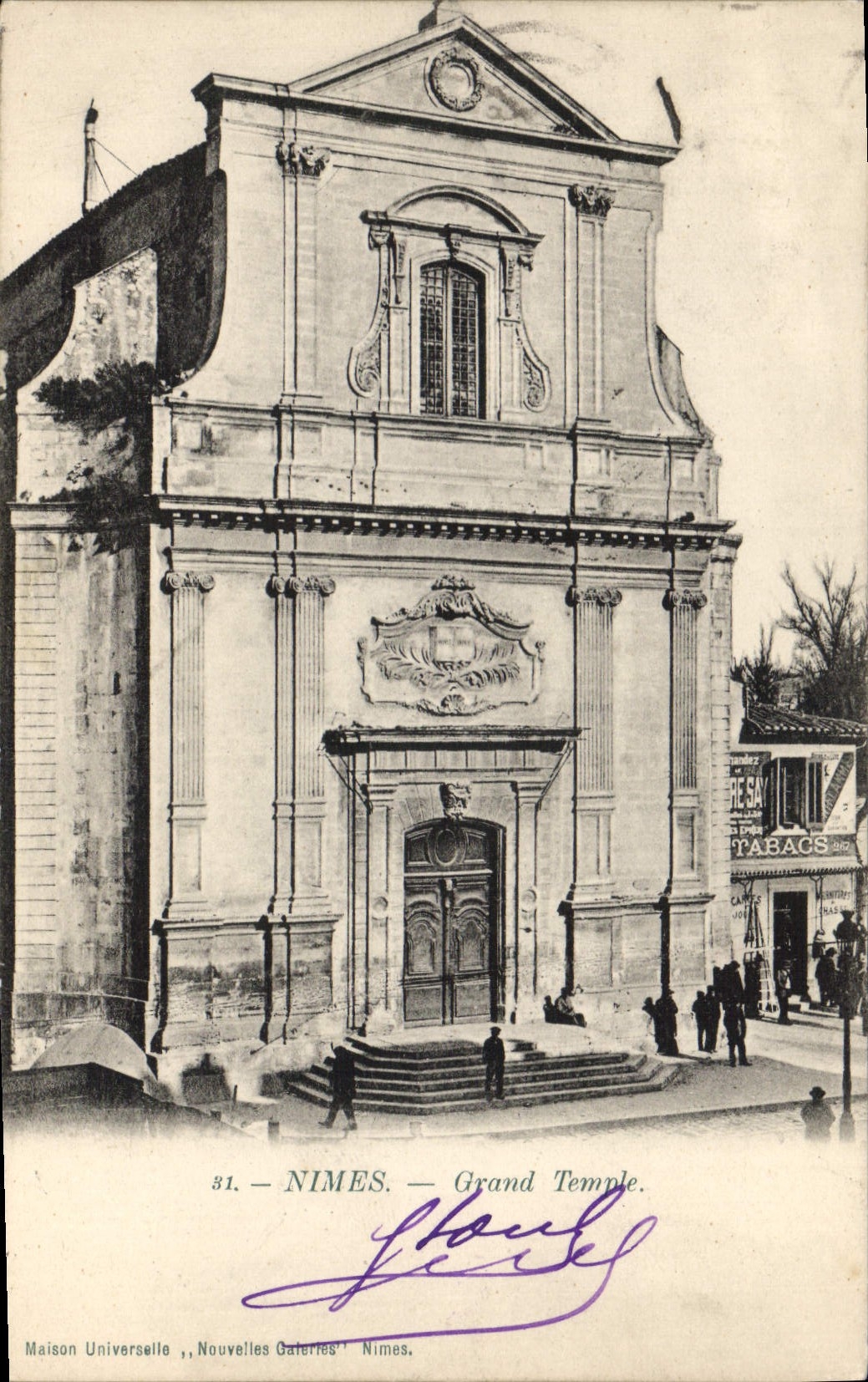 Nîmes — Grand Temple — Maison Universelle, Nouvelles Galeries
