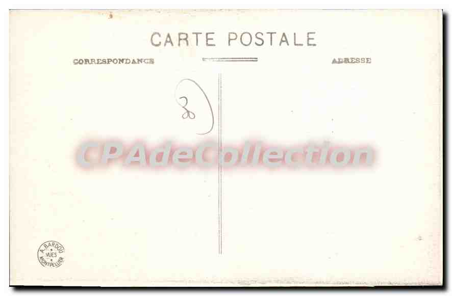 CPA Le Vigan Vue Generale Prise De I'Ouest — Rückseite