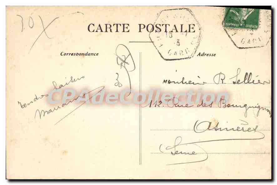 Fumades-les-Bains — Le vieux Pont sur l'Alauzène — Fumades-les-Bains Development Co Ltd — Verso