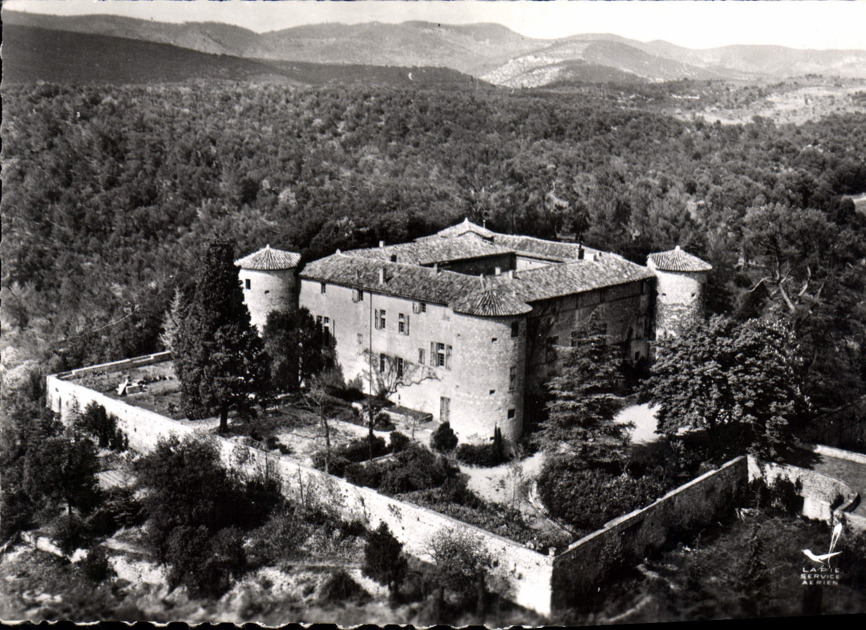 Château de Trouilles — Rousson (Gard) — Édition Lapie Service Aérien
