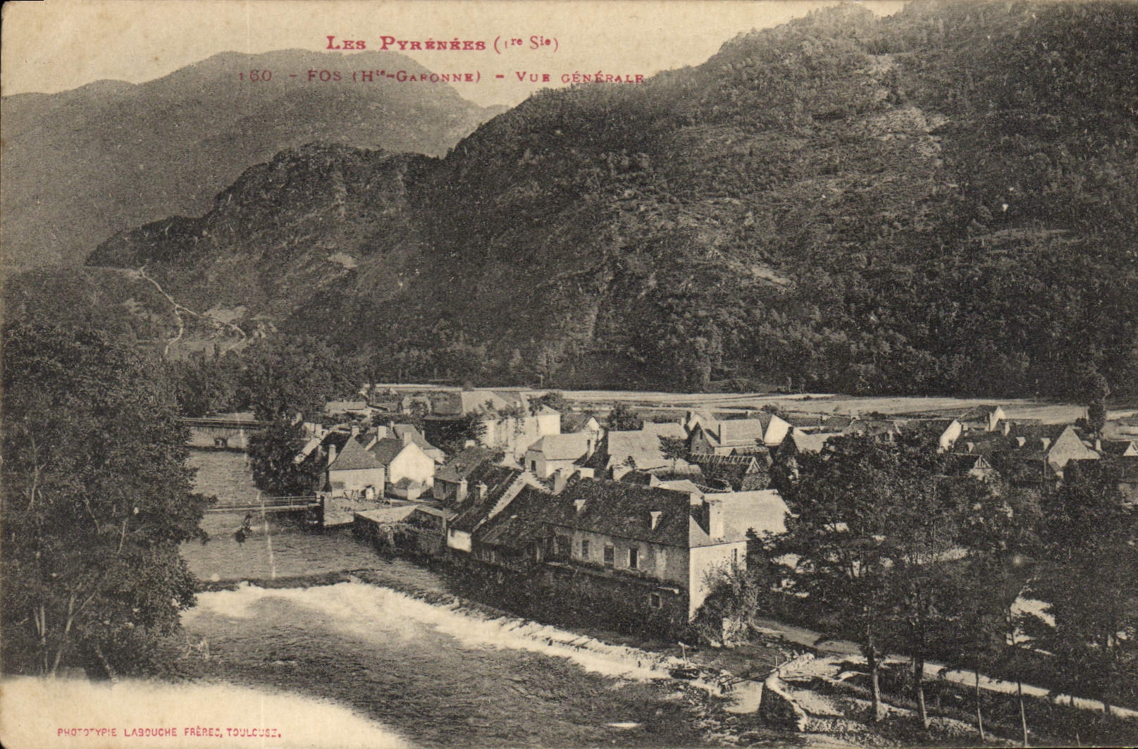 Fos (Hérault) — Vue générale — Phototypie Labouche Frères, Toulouse