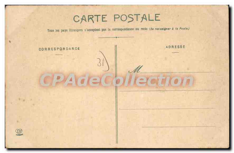 Fos (Hérault) — Vue générale — Phototypie Labouche Frères, Toulouse — Verso