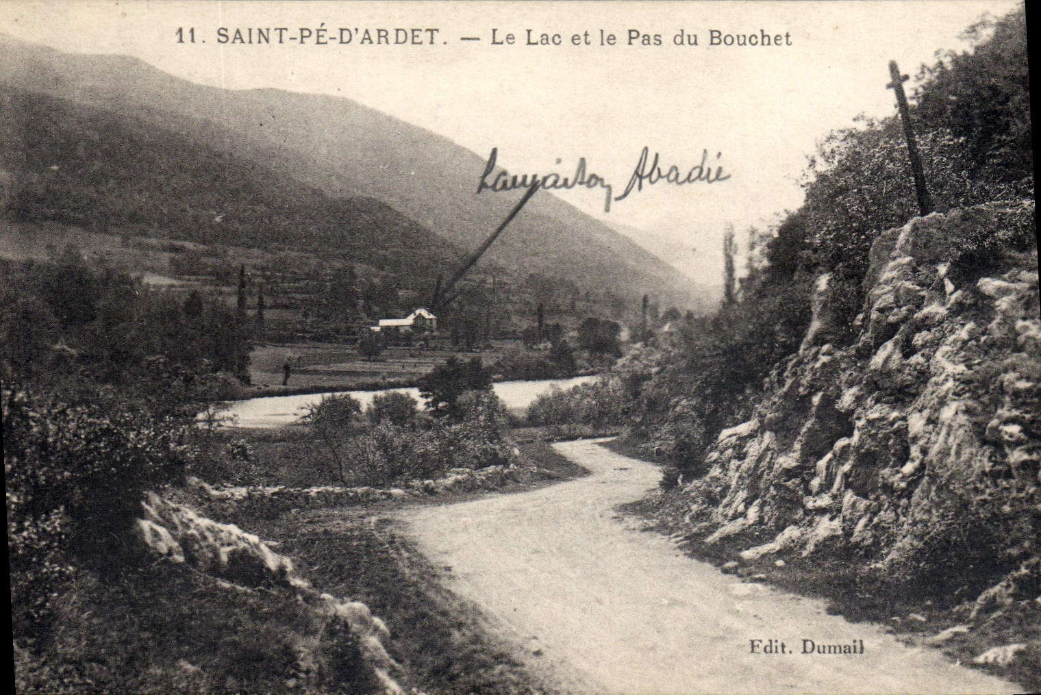 Saint-Pé-d'Ardet — Le Lac et le Pas du Bouchet — Edit. Dumail