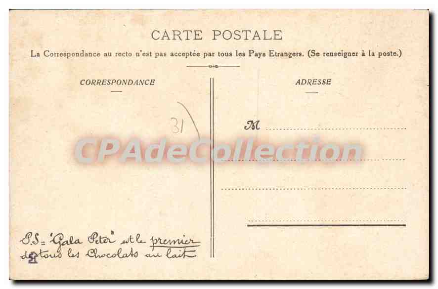 Le Languedoc — Capitale Toulouse — Edition Gala Peter — Série 'Provinces Françaises' N° 22 — Verso