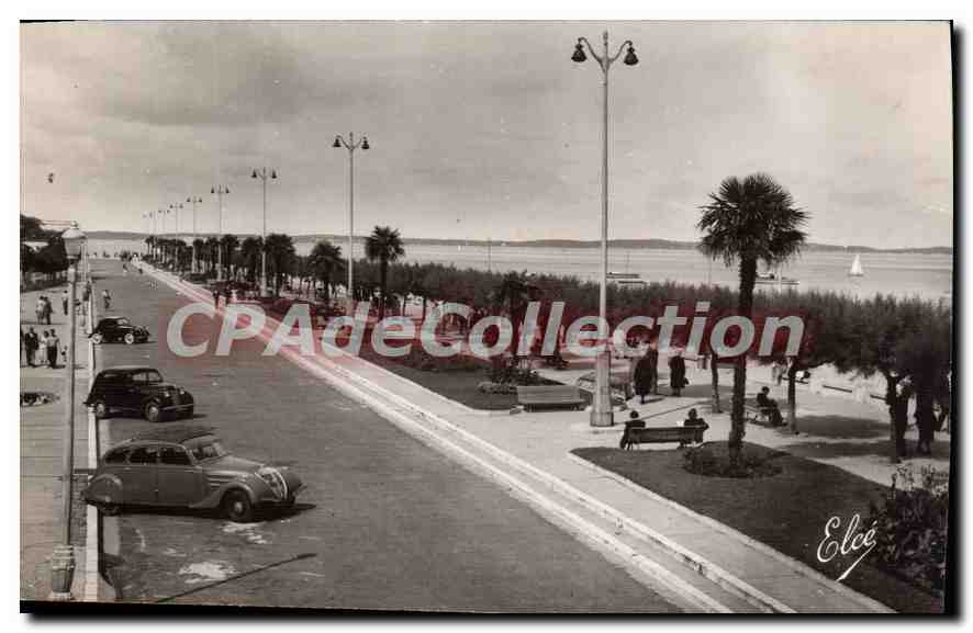 Boulevard de la Plage in Arcachon — Panoramablick — Elécé