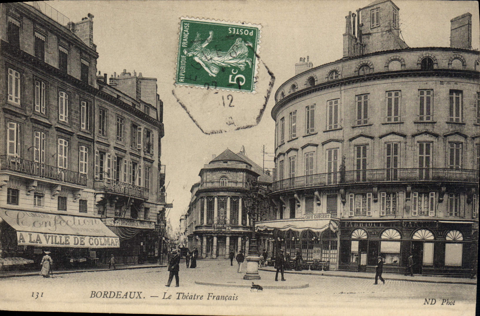 Bordeaux — Le Théâtre Français — ND Phot