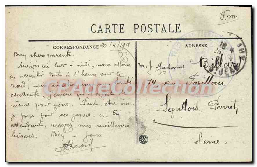 Bordeaux — Plac Komedii — Rue Ste-Catherine — BR - 2425 — Rewers