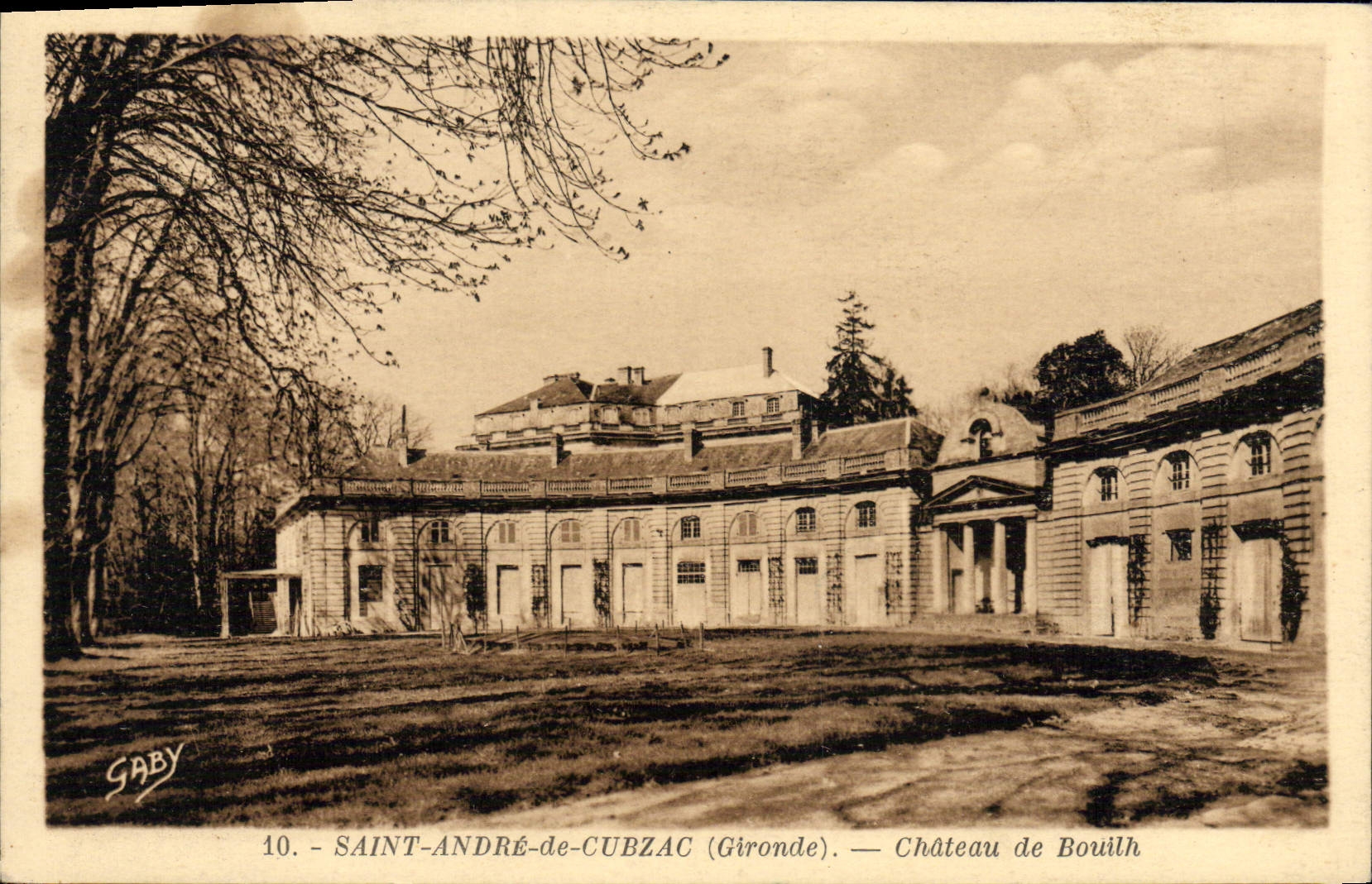 CPA Saint Andre de Cubzac Chateau du Bouilh