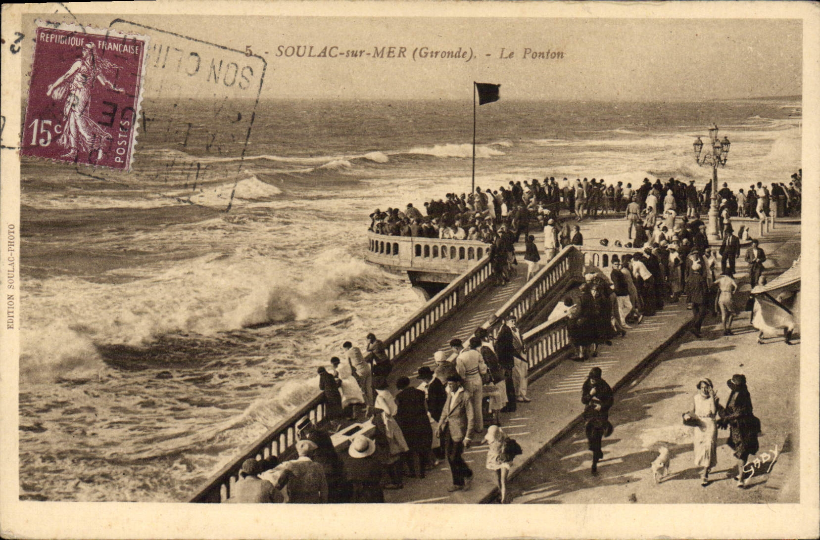 Soulac-sur-Mer (Gironde) — Der Ponton — Edition Soulac-Photo