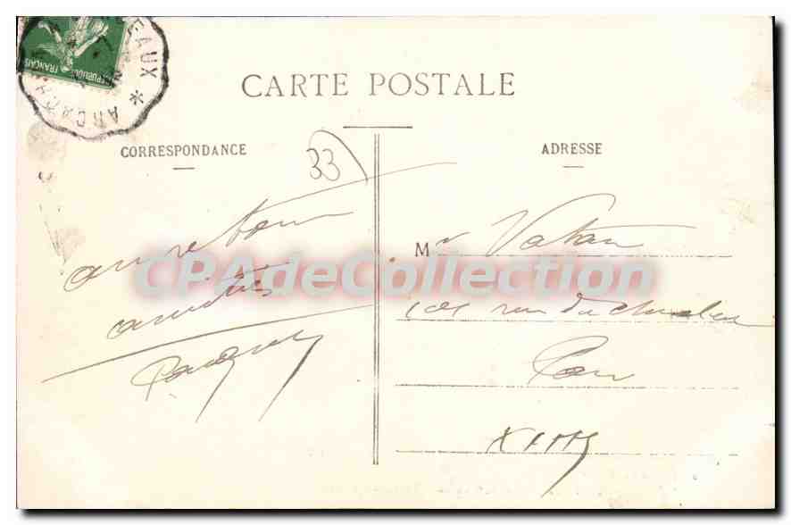 Mouilleau-Arcachon — Le vieux canon sur les bords de la plage — Henri Guillier, rue Fundeva, n°9213 — Verso