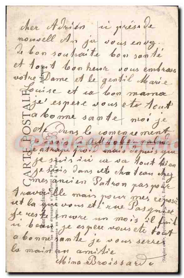 Château de La Brède — Gironde — éditeur inconnu, n° de série non visible — Reverso