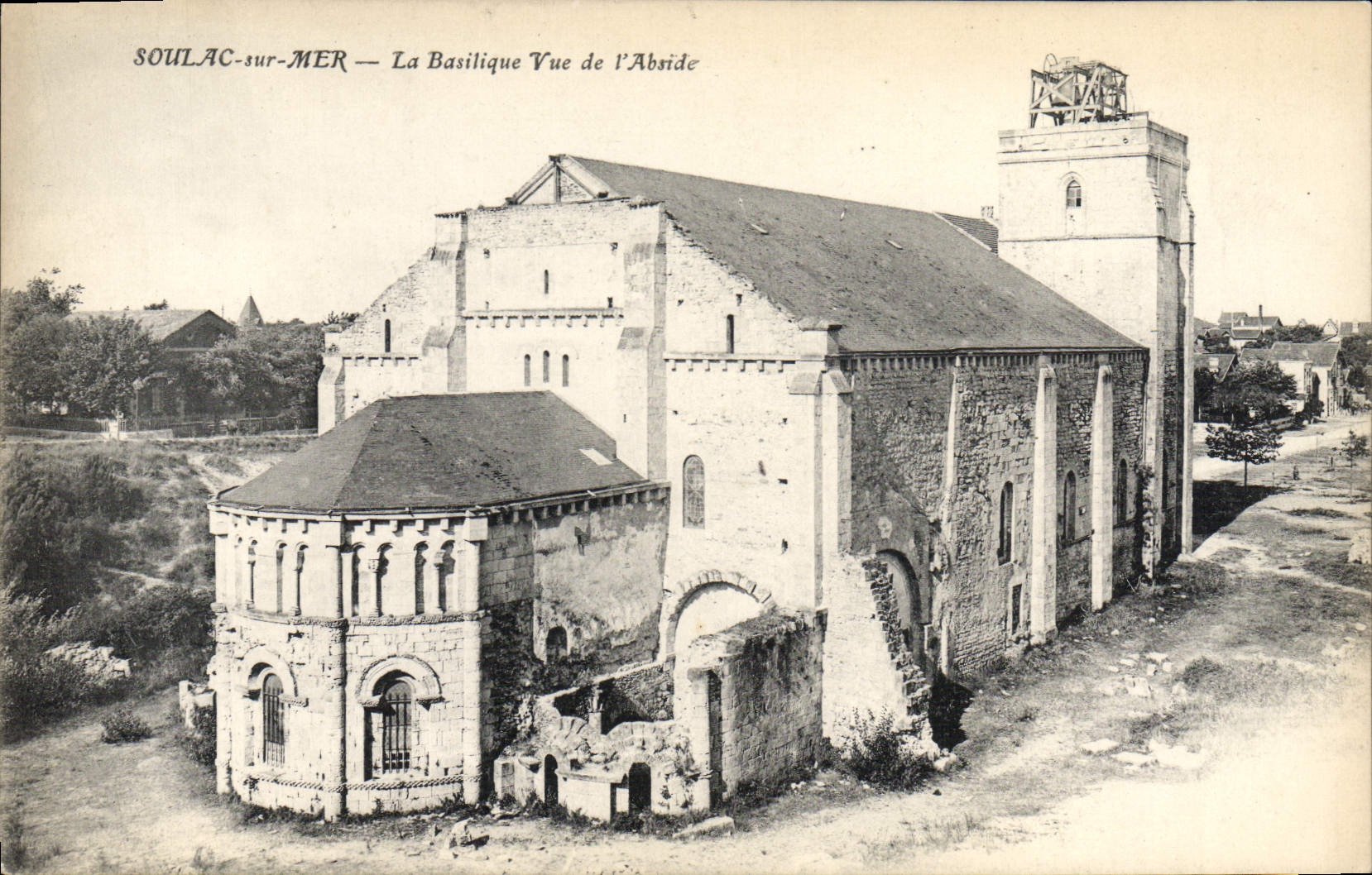 Soulac-sur-Mer — La Basilique Vue de l'Abside